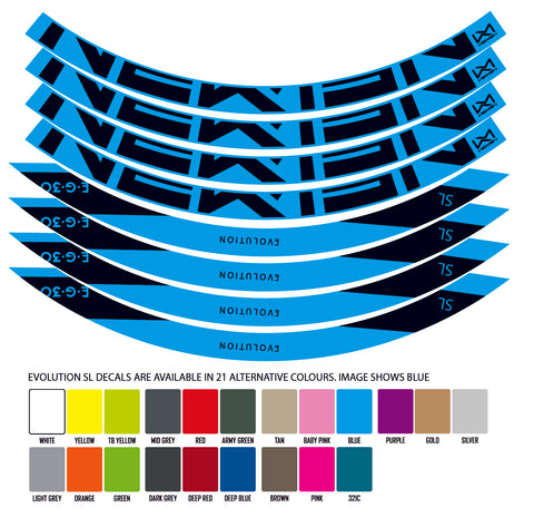 NEWMEN EVOLUTION EG30 SL DECALS