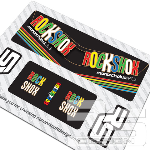 RS MONARCH STYLE ROCKDOCTOR DECAL KIT