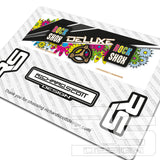 ROCKSHOX DELUXE RT3 STYLE FLOWERPOWER DECAL KIT