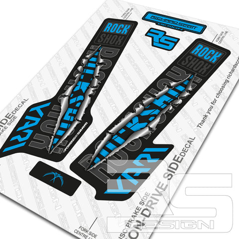 ROCKSHOX YARI RIPPER DECALS