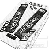 ROCKSHOX YARI RIPPER DECALS