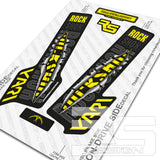 ROCKSHOX YARI RIPPER DECALS
