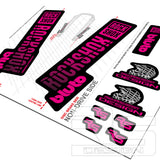 ROCKSHOX BLUTO 'ONE' DECALS