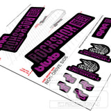 ROCKSHOX BLUTO 'ONE' DECALS