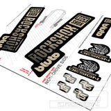 ROCKSHOX BLUTO 'ONE' DECALS