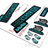 ROCKSHOX BLUTO 'ONE' DECALS