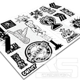 MEGA A4 STICKER SHEET 4