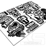 MEGA A4 STICKER SHEET 5
