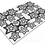 A4 SUPERSTAR DECALS