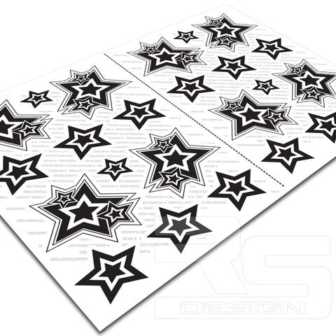 A4 SUPERSTAR DECALS