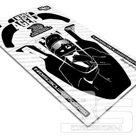 'AGENT' SYNCROS FENDER DECAL