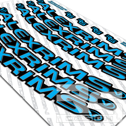 ALEX RIMS WHEEL DECALS