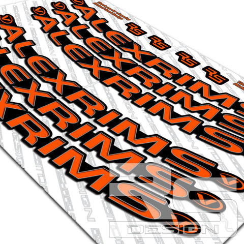 ALEX RIMS WHEEL DECALS