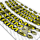 ALEX RIMS WHEEL DECALS