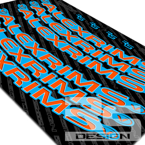 ALEX RIMS WHEEL DECAL KIT