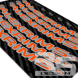 ALEX RIMS WHEEL DECAL KIT