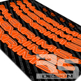 ALEX RIMS WHEEL DECAL KIT
