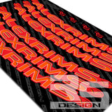 ALEX RIMS WHEEL DECAL KIT