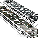 SANTA CRUZ CAMO DECAL KIT