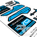 DVO DIAMOND BOOST ONE DECALS
