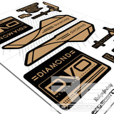 DVO DIAMOND BOOST ONE DECALS