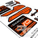 DVO DIAMOND BOOST ONE DECALS