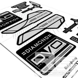 DVO DIAMOND BOOST ONE DECALS