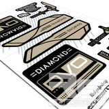 DVO DIAMOND BOOST ONE DECALS