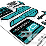 DVO DIAMOND BOOST ONE DECALS