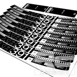 DT SWISS XR391 29" 'ONE' WHEEL RIM DECAL KIT