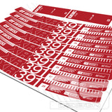 DT SWISS XR391 29" 'ONE' WHEEL RIM DECAL KIT