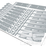 DT SWISS XR391 29" 'ONE' WHEEL RIM DECAL KIT