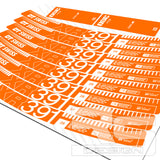 DT SWISS XR391 29" 'ONE' WHEEL RIM DECAL KIT