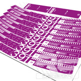 DT SWISS XR391 29" 'ONE' WHEEL RIM DECAL KIT