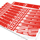 DT SWISS XR391 29" 'ONE' WHEEL RIM DECAL KIT