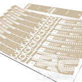 DT SWISS XR391 29" 'ONE' WHEEL RIM DECAL KIT