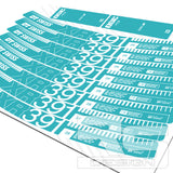 DT SWISS XR391 29" 'ONE' WHEEL RIM DECAL KIT