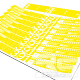 DT SWISS XR391 29" 'ONE' WHEEL RIM DECAL KIT