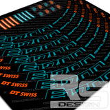 DT SWISS E1700 SPLINE WHEEL RIM DECAL KIT