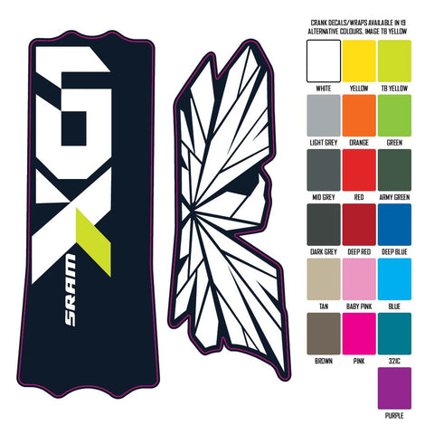SRAM AM FC XO1 DECALS