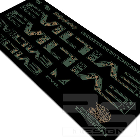 EVIL 'DIGICAMO' FRAME DECAL KIT