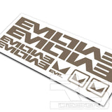 EVIL LOGO FRAME DECAL KIT