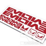 EVIL LOGO FRAME DECAL KIT