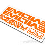 EVIL LOGO FRAME DECAL KIT