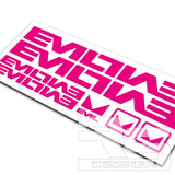 EVIL LOGO FRAME DECAL KIT