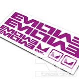 EVIL LOGO FRAME DECAL KIT