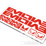 EVIL LOGO FRAME DECAL KIT