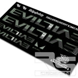 EVIL 'RISING SUN' FRAME DECAL KIT