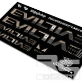 EVIL 'RISING SUN' FRAME DECAL KIT