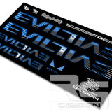 EVIL 'RISING SUN' FRAME DECAL KIT